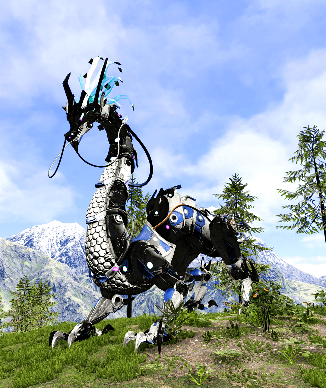 龙岛异兽机械神龙赤红形态本地图片